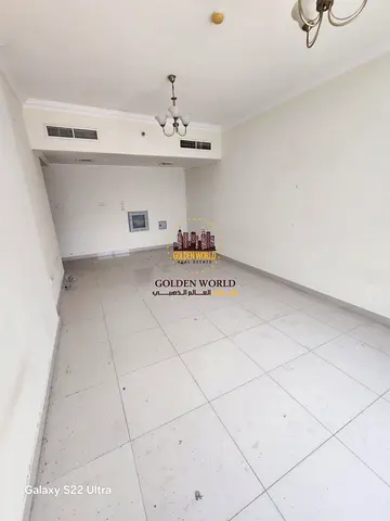 2BR apartment in Al Taawun with master bedroom, 3 bathrooms, open view, spacious layout, maid's roo