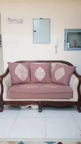 Solid Wood Classic Carved Sofa