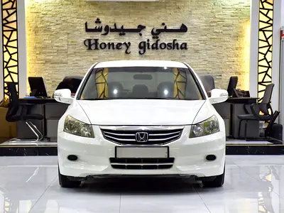EXCELLENT DEAL for our Honda Accord i-Vtec ( 2012 Model ) in White Color GCC Specs