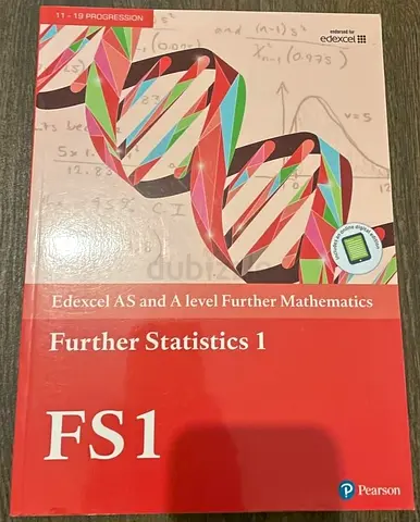 Edexcel AS & A Level Further Mathematics: Further Statistics 1 (FS1) - Pearson