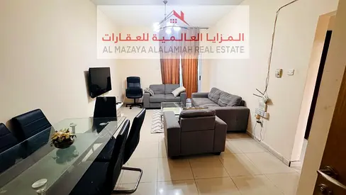 شقة مفروشة غرفة وصالة وبلكونة للإيجار الشهري في التعاون