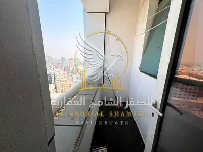 Three Master Bedroom Apartment with Living Room for Rent in Al Qasimia Free Parking Free Gym Open View Spacious Layout with Balcony Free Maintenance C