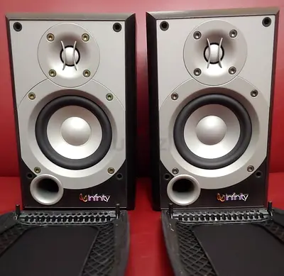 2pcs Bookshelf, 1 Center Speakers-  Good Condition