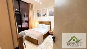 Furnished 1BR Apartment | Binghatti Corner | Downtown City View