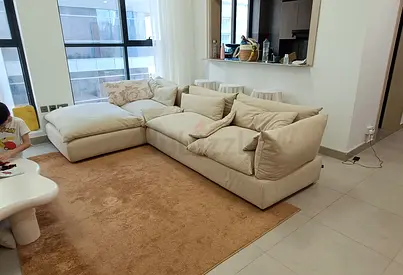 Marina home feather filled sofa