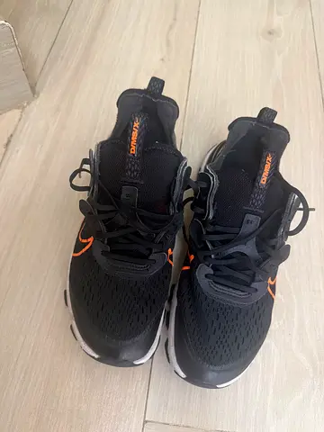Black Nike Air Max React running shoes - Uk size (please confirm size)