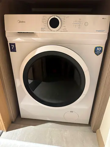 Midea 7kg Front Load Washing Machine - Flawless / New Condition