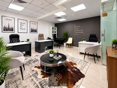 400 SQFT Office for Rent in Business Bay | Free Parking | Flexible Payment Options