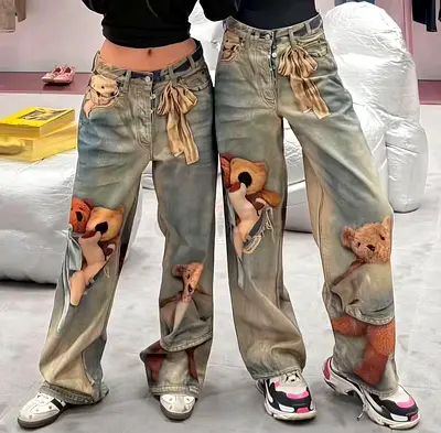 Teddy jeans available In stock now 🔥🔥🔥🔥Available size S M L XL 🔥🔥🔥
69 AED cashondelivery sf15