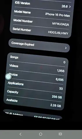 IPHONE 16 PRO MAX 256GB DESERT TITANIUM
