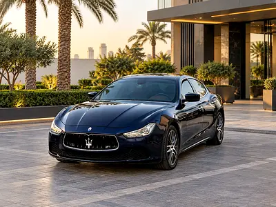 AED 3,000 PM | MASERATI GHIBLI | FREE ACCIDENT | DECENT CONDITION | 0% DOWNPAYMENT
