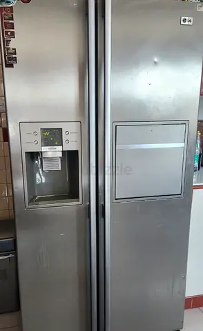 LG Side-by-Side Stainless Steel Fridge with Water Dispenser