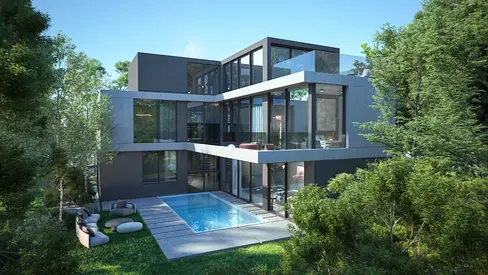 Spacious Family Home I Nature Centric Townhouse I Modern Design