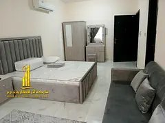 Luxury second-occupancy studio with separate kitchen and open view. Fully furnished. ✨ Ajman, Al R