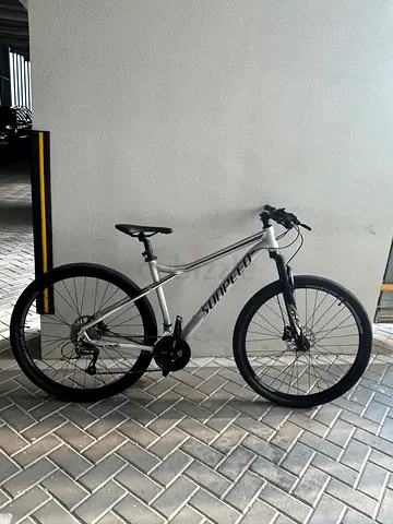 Sunpeed Mountain Bike + bike stand