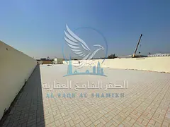 For annual rent: A fenced yard in Industrial Area 12, Sharjah. An excellent opportunity featuring an