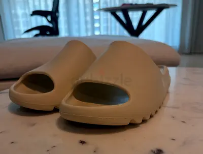 Beige YEESY Slide Sandals - Size 11 US, Lightly Used