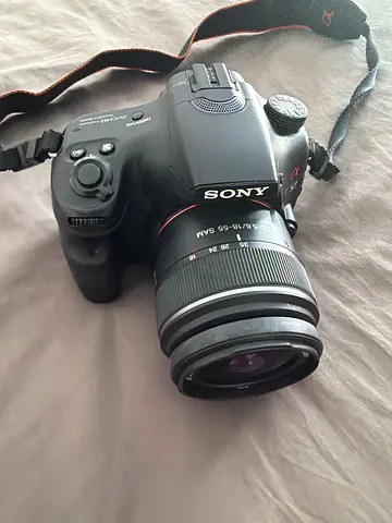 Sony Alpha DSLR with 18-55mm Lens - Good Working Condition