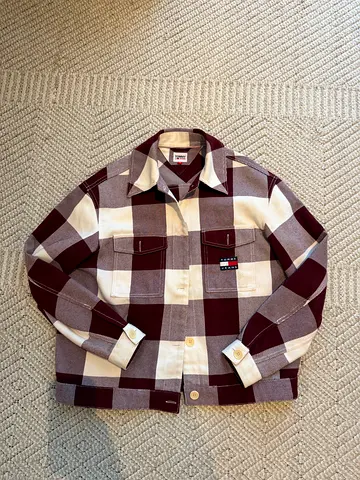 Tommy Jeans Plaid Shacket