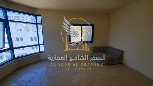 Spacious One Bedroom Apartment for Rent in Al Qasimia Al Ned with Panoramic View and Central AC Plus