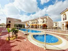 Community Villa/3 Master bedrooms/maids room/covered parking/for rent 170k