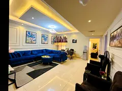 Hotel-furnished 2BR in Al Majaz 2 with balcony, 2 baths and side view. Stylish, comfortable apartmen