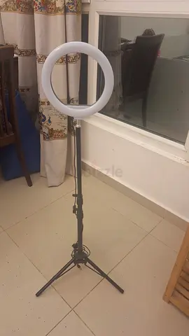 Ring Light with Adjustable Tripod Stand - Good Condition (No Phone Stand)