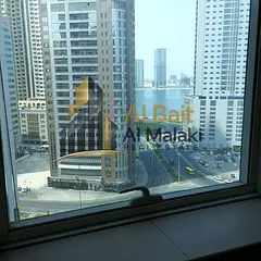 Annual Rental Apartment in Al Taawun with Open View, Private Balcony, Central Air Conditioning, Free