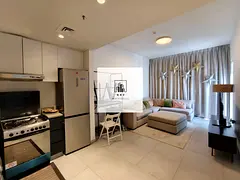 Spacious luxurious lush fully furnished 1bhk apartment 1bathroom balcony ready to move