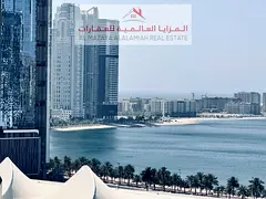 Fully Furnished 1 Bedroom Apartment with Living Room for Monthly Rent in Al Khan, Hafeet Tower