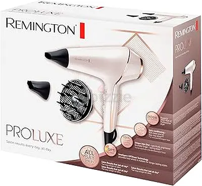 Remington ProLuxe Hair Dryer with Diffuser and Concentrator