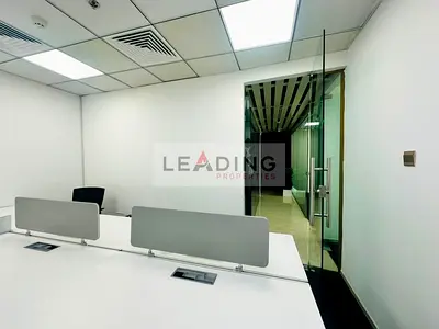 Furnished Office | The Binary | Canal & Skyline View