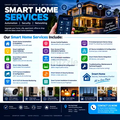 Smart Home Automation | CCTV | Smart Locks | Video Doorbells | Wi-Fi & Security | Intercom Install