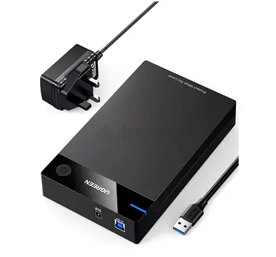 UGREEN USB 3.0 External Hard Drive Enclosure (3.5" / 2.5" SATA) - Brand New