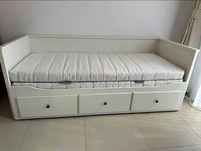 Ikea hemnes day bed with mattress 2