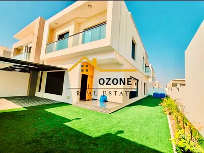 Modern layout wooden floor 5bed villa all room balcony with garden🪴maid-room
