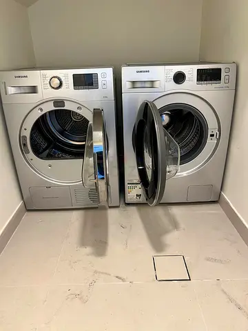 Samsung Eco Bubble 8kg Washer and 8kg Dryer Separate Set