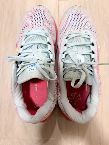 Lightweight Men Running Shoes - Pink/White, US Size 8.5