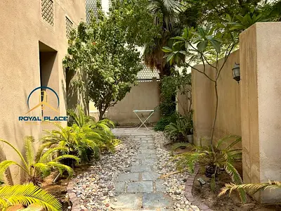 Big Garden | Unfurnished | 3BR + Maid Room | Burj Khalifa View