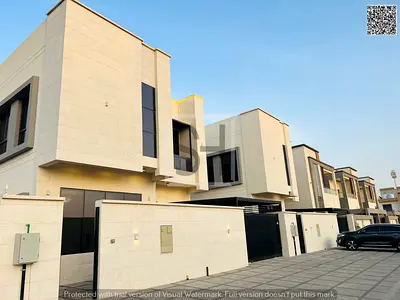 Villa for sale opposite a garden, including registration fees, electricity, water and air conditioning.