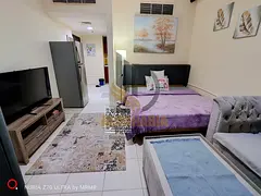 Furnished Studio for Monthly Rent – Ajman Corniche