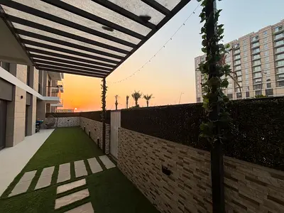 VIP Luxury 3-Bedroom Apartment with Private Garden for Rent in Maryam Island – Jawaher 1 Residences