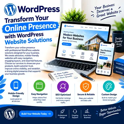 Transform Your Online Presence with WordPress Website Solutions