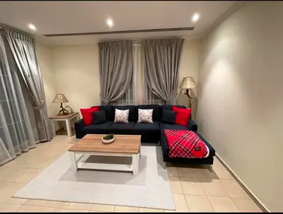 3-Seater L-Shape Sofa with Ottoman and Coffee Table - excellent condition