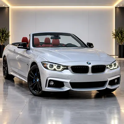 BMW 440i Convertible 2018 | GCC Specs | 3.0L 6-Cylinder | Silver