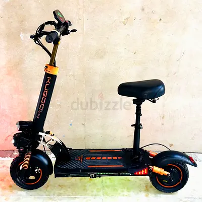 KRUGOO Electric D max Scooter with Seat — Good Condition