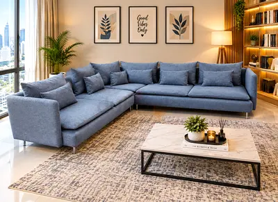 Corner Sofa – Grey

Modern Corner Sofa

Elegant grey colour

Spacious & comfortable seating