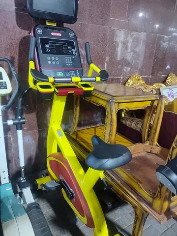 Used Commercial Stationary Exercise Bike - Good Working Condition