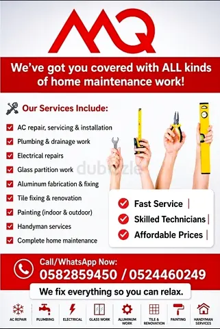 Reliable and trustworthy maintenance company, proudly serving our clients since 2022.