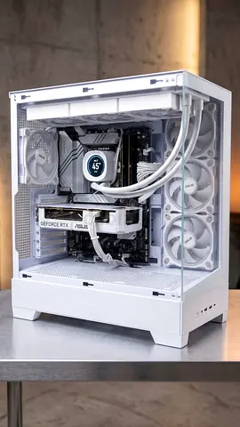 High-end White Custom Gaming PC with RTX Graphics (Ready to Use)